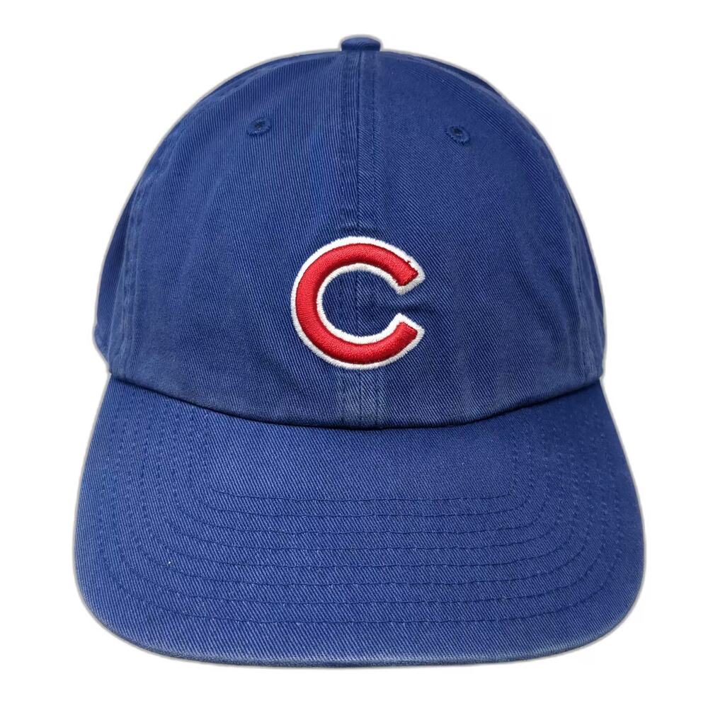Chicago Cubs MLB '47 Twins Baseball Cap Blue One Size Adjustable Buckle Hat